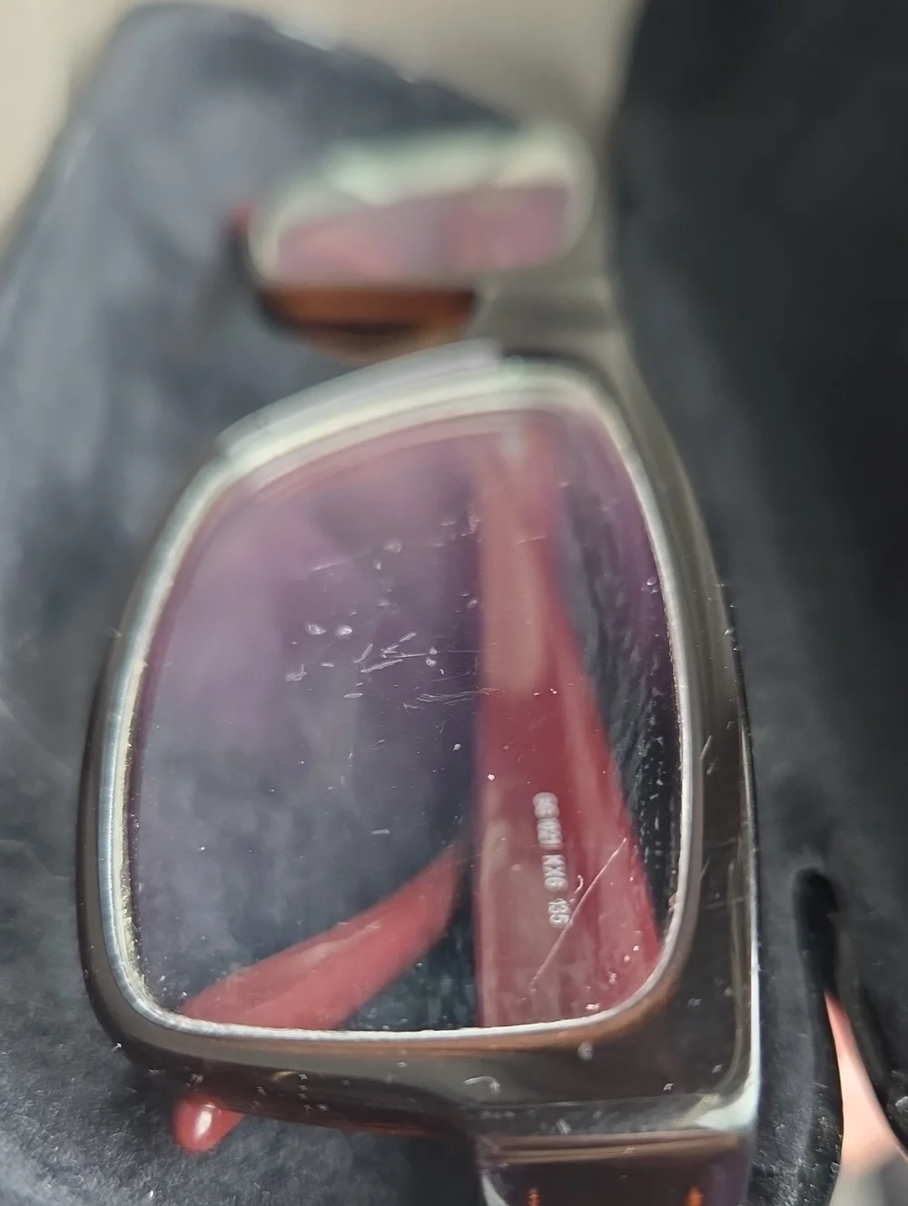 Gucci GG 1021 Dark Brown/Burgundy Rectangular Eyeglass Frame Prescription